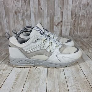 Karhu Fusion‎ 2.0 Sneakers Athletic Running Walking Shoes White Gray US 7.5